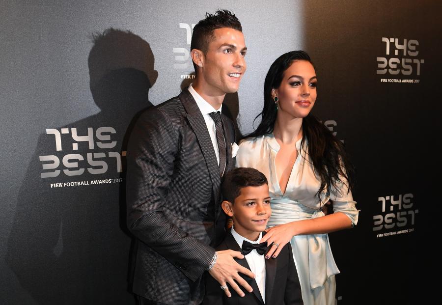 Cristiano Ronaldo, Georgina Rodriguez i Cristiano Ronaldo Jr