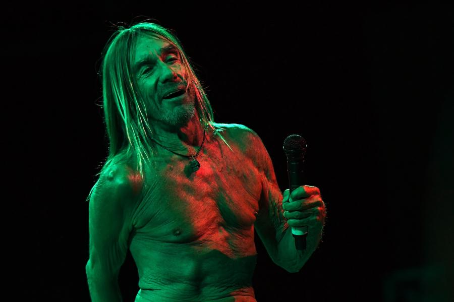 Iggy Pop podczas koncertu w Sydney, 15 kwietnia 2019 roku