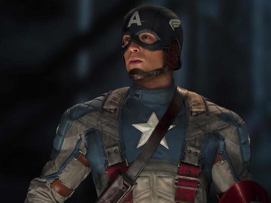 Chris Evans jako "Captain America"