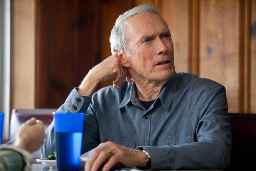 Clint Eastwood w filmie "Dopóki piłka w grze"