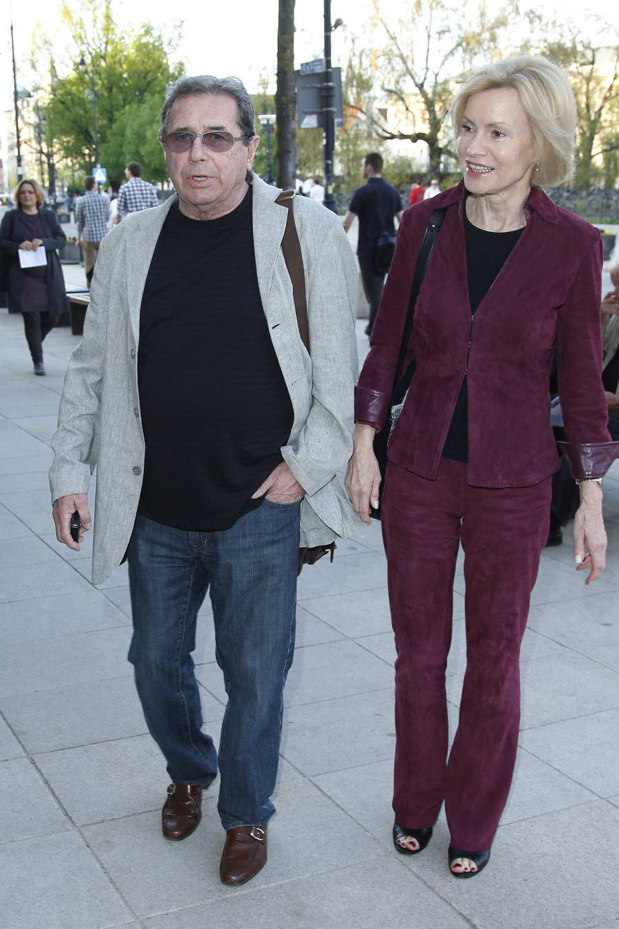 Janusz i Elżbieta Gajosowie na premierze filmu "Inny Świat"