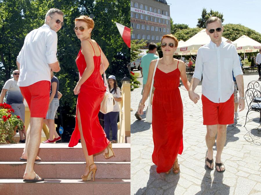 Katarzyna Zielińska i Wojciech Domański