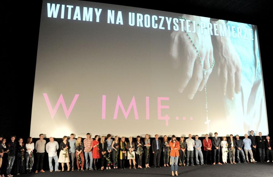 Uroczysta premiera filmu "W imię..." Małgorzaty Szumowskiej