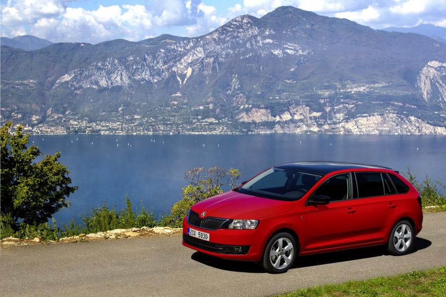 Skoda rapid spaceback - pierwsza jazda