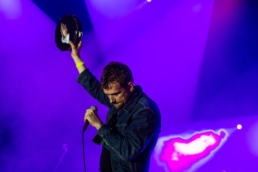 Damon Albarn podczas koncertu w ramach Malta Festival w Poznaniu