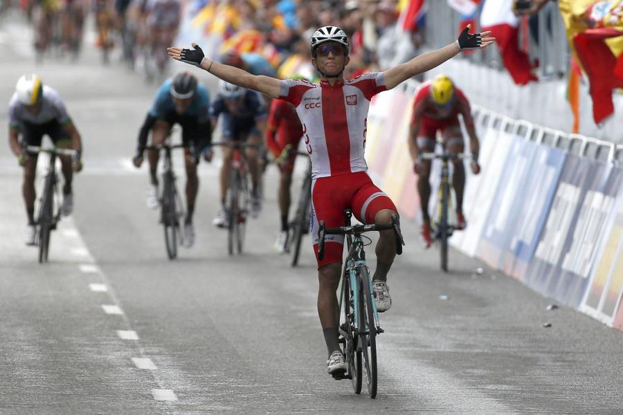 Tak Michał Kwiatkowski został mistrzem świata! Zobacz jak jechał po złoto