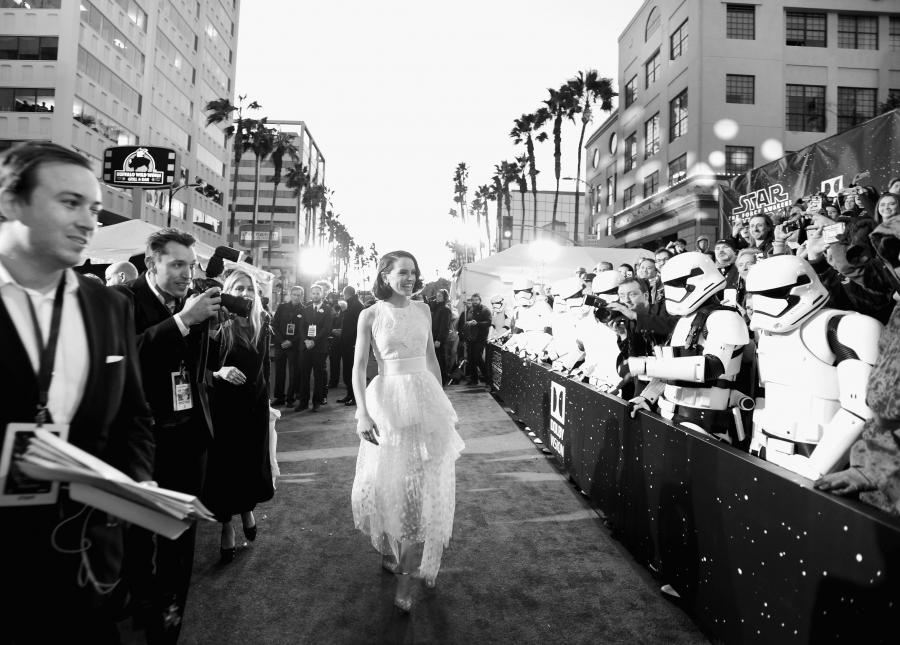 Daisy Ridley premierze "Gwiezdnych wojen"