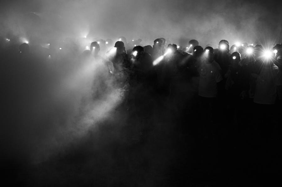 Zdjęcie z fotreportażu "Runmageddon" autorstwa Adama Warżawy