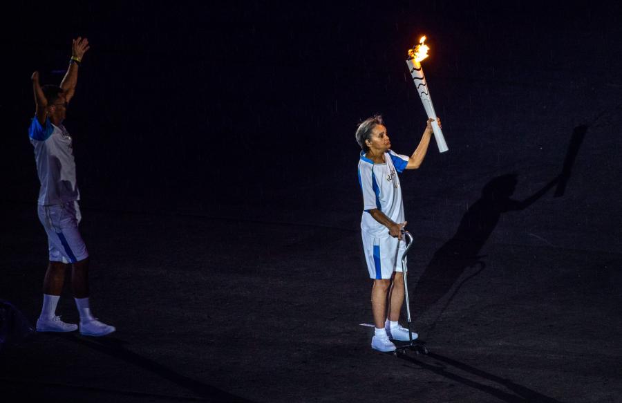 Deszczowe otwarcie igrzysk na stadionie Maracana