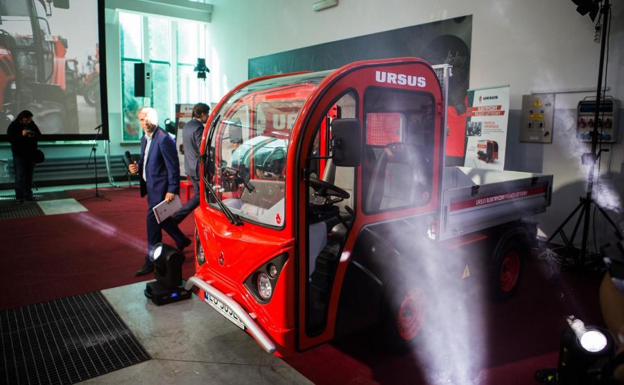 Pierwszy dostawczy samochód elektryczny Ursusa