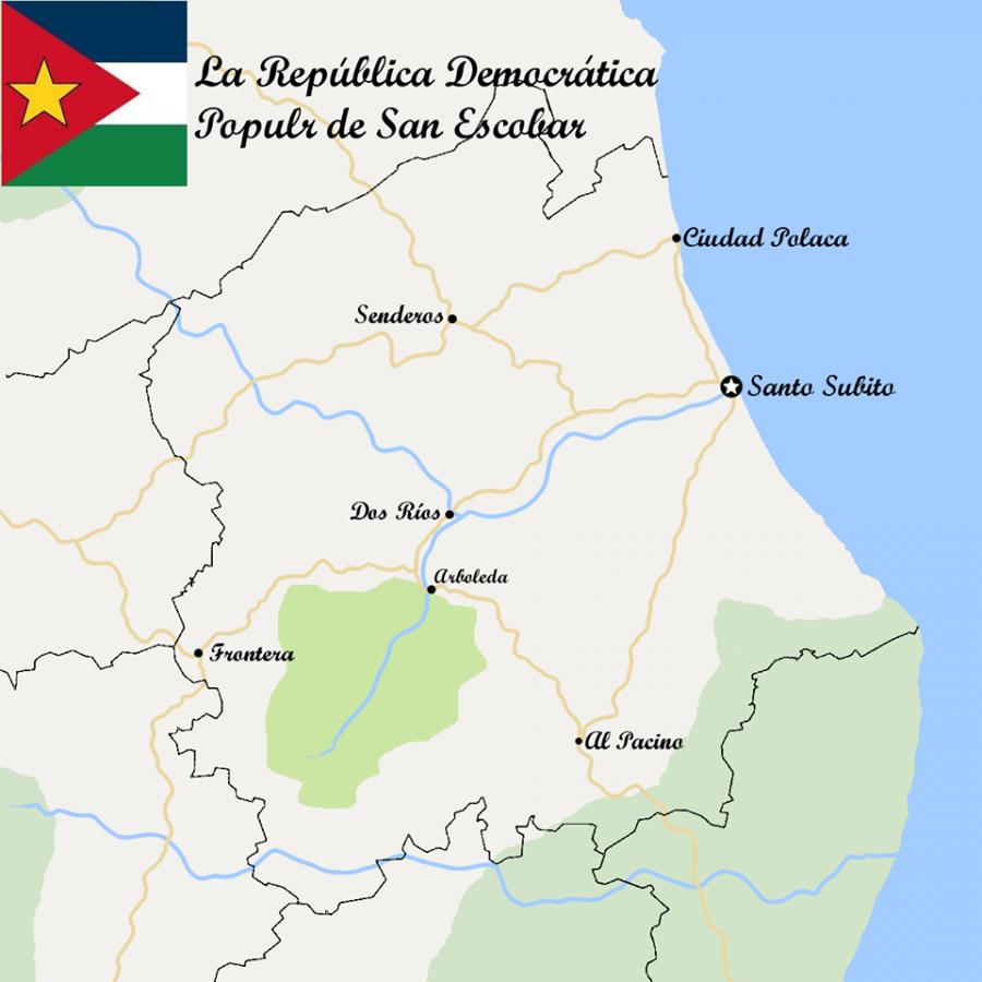 mapa San Escobar
